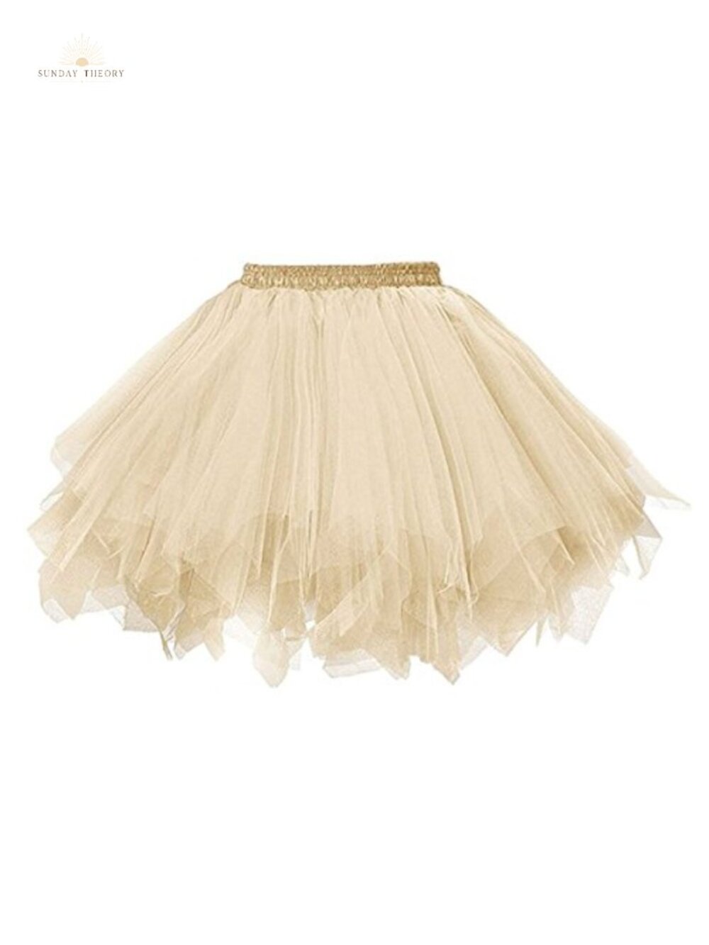 Women's Vintage Tutu Petticoat Ballet Skirt Tulle Bubble Hem
